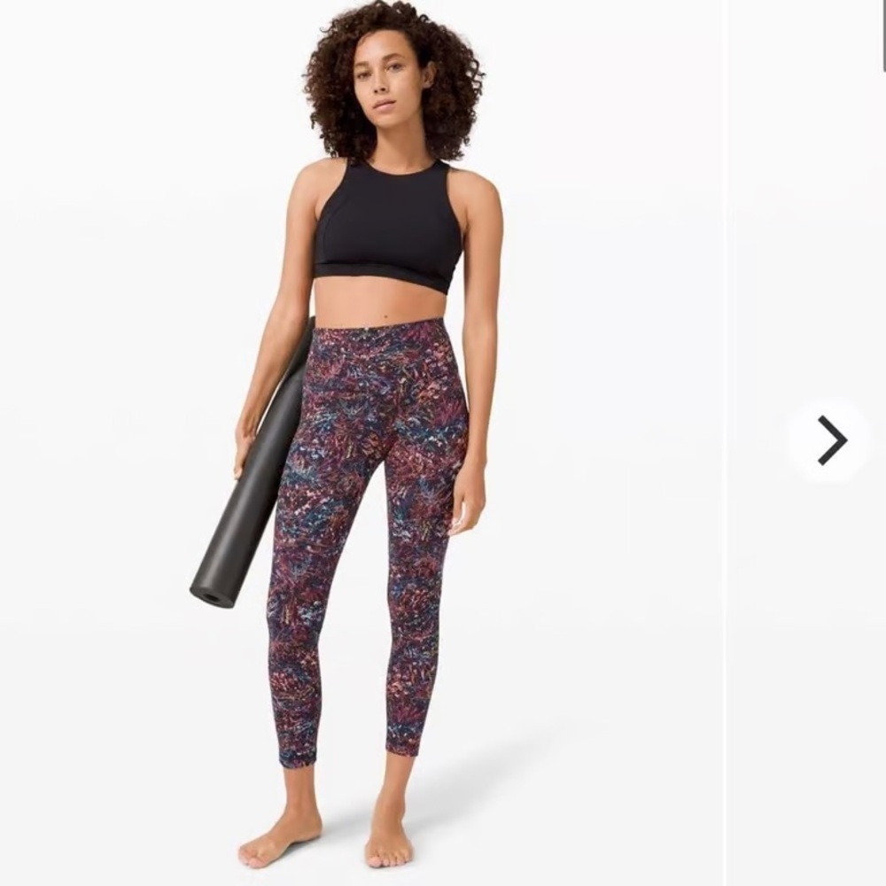 Lululemon align pant 11 25" foliage overlay multi 4